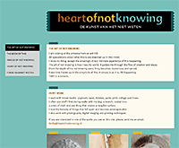 Heart of not knowing